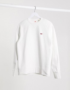 Свитшот с круглым вырезом и логотипом Levis-Белый Levis®