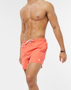 Ярко-оранжевые базовые шорты для плавания New Look-Оранжевый