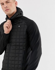 Разноцветная куртка с манжетами на рукавах в спортивном стиле Jack & Jones Core-Черный