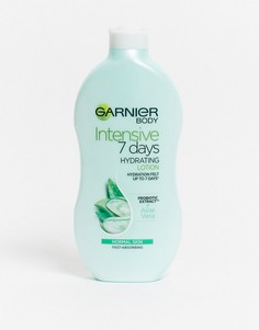 Молочко для тела с алоэ вера и пробиотиками "Intensive 7 Days" Garnier - 400 мл-Бесцветный