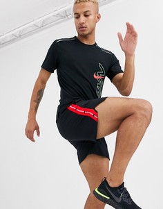 Черные шорты 7 дюймов Nike Running Run Wild-Черный