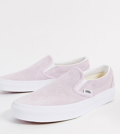 Замшевые слипоны лавандового цвета Vans эксклюзивно на ASOS-Фиолетовый
