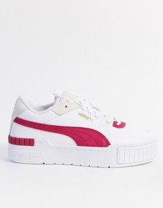 Кроссовки с розовой отделкой Puma Cali Sport-Розовый