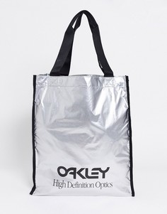 Серебристая сумка на плечо Oakley-Серебряный