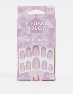 Накладные ногти Elegant Touch - Mauve Madness-Розовый