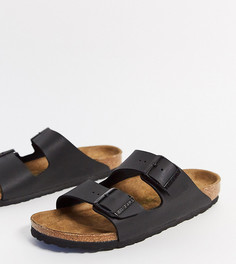 Черные сандалии из веган-кожи Birkenstock-Черный