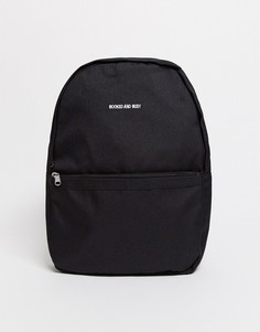 Черный мини-рюкзак с вышивкой ASOS DESIGN