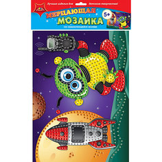 Мерцающая мозаика Апплика "Робот-космонавт", А3