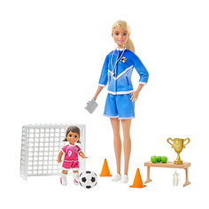 Игровой набор Barbie Футбольный тренер Mattel