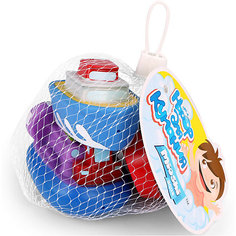 Набор игрушек для ванны Mioshi Aqua "Пароходики", 3 шт