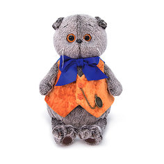 Одежда для мягкой игрушки Budi Basa Оранжевый жилет с часами, 25 см