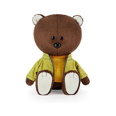 Мягкая игрушка Budi Basa Медведь Федот в оранжевой майке и курточке, 15 см