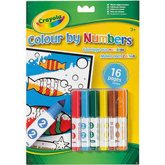 Раскраска по номерам Crayola
