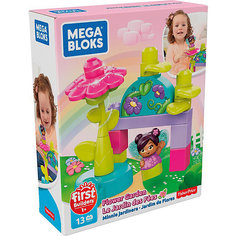 Конструктор Mega Bloks Цветочный сад, 13 деталей Mattel