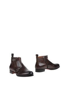 Полусапоги и высокие ботинки Santoni