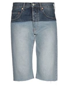 Джинсовые бермуды Vetements