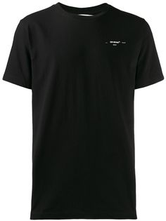 Off-White футболка с логотипом