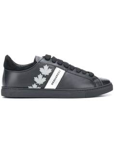 Dsquared2 кроссовки с нашивками
