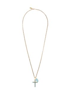Nialaya Jewelry колье с кулоном Evil Eye