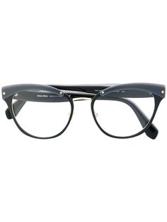 Miu Miu Eyewear очки в оправе кошачий глаз