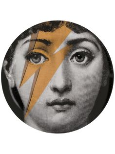 Fornasetti тарелка с принтом