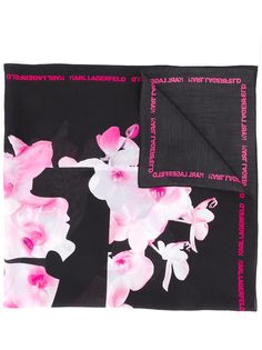 Karl Lagerfeld платок K/Orchid