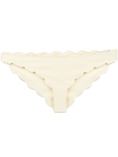 Marysia scalloped bikini briefs