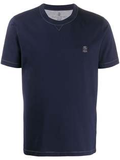 Brunello Cucinelli футболка с логотипом