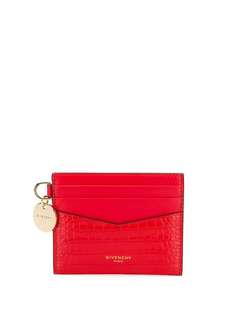 Givenchy картхолдер с тиснением под кожу змеи