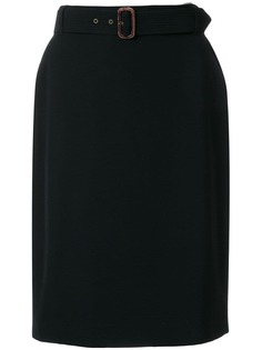 Jean Paul Gaultier Pre-Owned юбка с поясом на талии