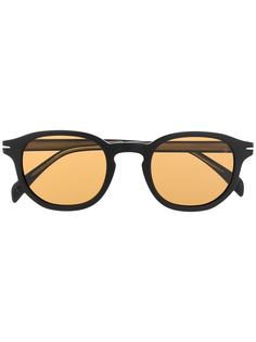 DAVID BECKHAM EYEWEAR солнцезащитные очки в круглой оправе