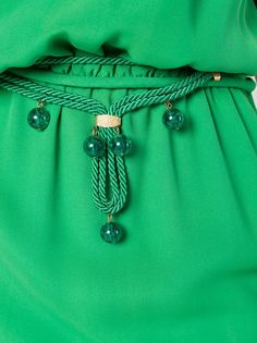 Valentino Pre-Owned платье миди с короткими рукавами