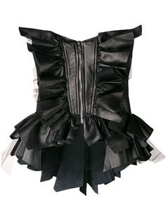 Natasha Zinko ruffled corset