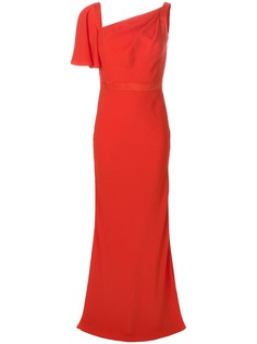 Alexander McQueen асимметричное платье