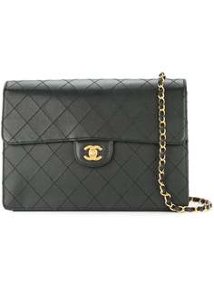 Chanel Pre-Owned стеганая сумка на плечо