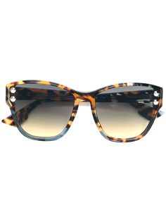 Dior Eyewear массивные солнцезащитные очки