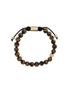 Northskull браслет Tiger Eye из бусин