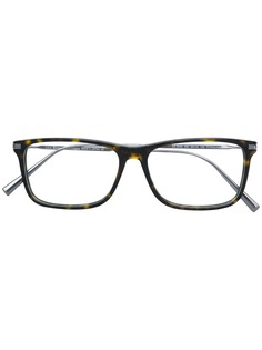 Ermenegildo Zegna tortoiseshell-effect square glasses