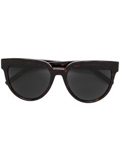 Saint Laurent Eyewear солнцезащитные очки в круглой оправе с затемненными линзами