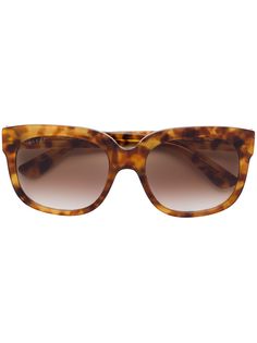 Gucci Eyewear солнцезащитные очки в квадратной оправе
