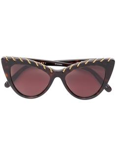 Stella McCartney Eyewear солнцезащитные очки кошачий глаз Falabella