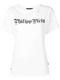Philipp Plein футболка со стразами