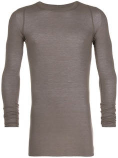 Rick Owens футболка в рубчик
