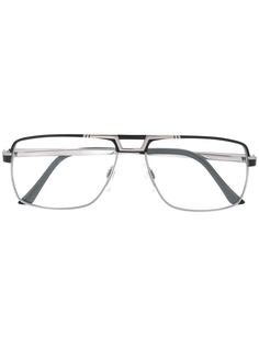 Cazal square shaped glasses