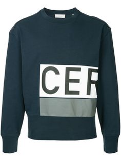 Cerruti 1881 logo patch sweatshirt