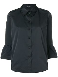 Marc Jacobs приталенная блузка с оборкой