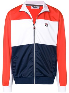 Fila куртка на молнии дизайна колор-блок