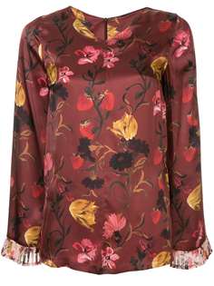 Mother Of Pearl flared sleeve blouse