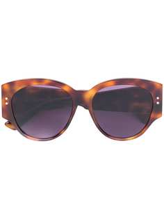 Dior Eyewear солнцезащитные очки с заклепками Lady Dior