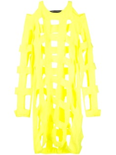 Comme Des Garçons Homme Plus футболка-сетка с длинными рукавами